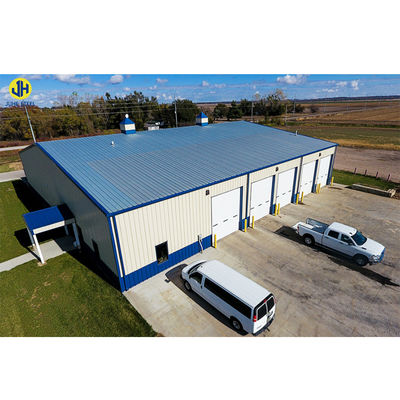 गुणवत्ता  Prefab Steel Structure Mmetal Garage Shed With Purlin C.Z Shape Steel Channel फैक्टरी