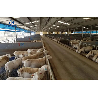 Q345 भेड़ और बकरी फार्म के निर्माण के लिए इस्पात संरचना पूर्वनिर्मित धातु भवन