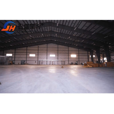 वाणिज्यिक और निजी जेटों के लिए ISO9001 2008/CE/BV प्रमाणित इस्पात संरचना हैंगर