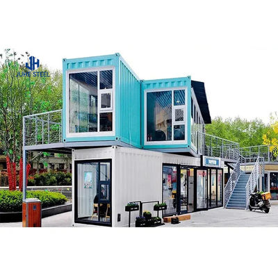 20ft Expandable Container House in Luxury Prefabricated 3 In 1 फोल्डिंग मोबाइल होम