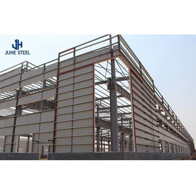 ISO9001 2008/CE/BV प्रमाणित दो मंजिला पूर्वनिर्मित इस्पात संरचना कार्यालय भवन
