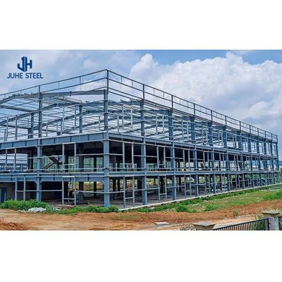 ISO9001 2008/CE/BV Certified Prefabricated Building with Q235B/Q345B लो कार्बन स्टील