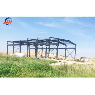 Q235B/Q345B कम कार्बन स्टील से निर्मित औद्योगिक भवन