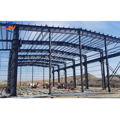 Q235B/Q345B कम कार्बन स्टील से निर्मित औद्योगिक भवन