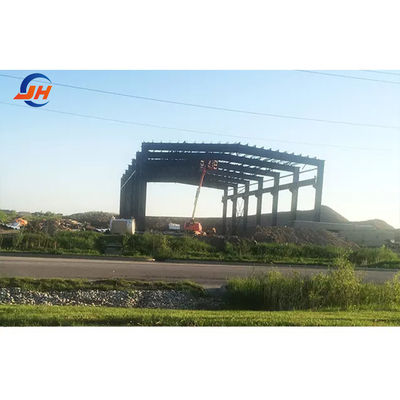 Q235B/Q345B कम कार्बन स्टील से निर्मित औद्योगिक भवन