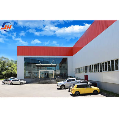 क्रेन के साथ Q235B Q355B स्टील संरचना कार्यशाला में अनुकूलित झुकने प्रसंस्करण सेवा