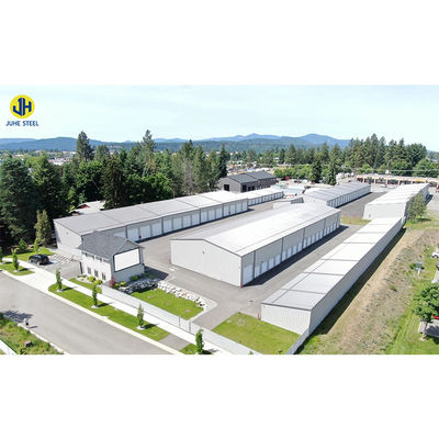 बड़ी औद्योगिक हॉल कार्यशाला के लिए ISO9001 2008/CE/BV प्रमाणित धातु फ्रेम निर्माण