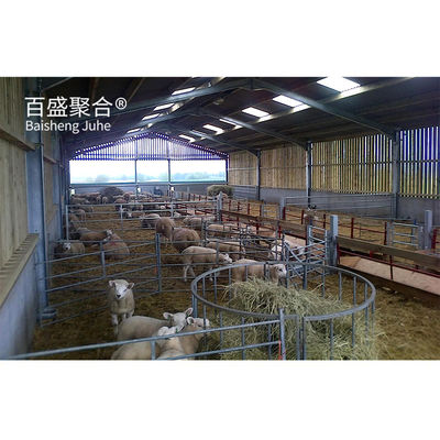 Prefabricated Steel Structure Goat Farming Design Shed House for Q235 लो कार्बन स्टील