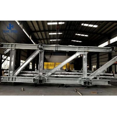 हल्के स्टील Q345 Q235 मुख्य फ्रेम शेड कार्यशाला के लिए पूर्वनिर्मित गोदाम कार पार्किंग