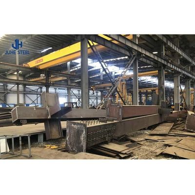 Q235 Q355B स्टील स्ट्रक्चरल स्टील फ्रेम वर्कशॉप प्रीफैब्रिकेटेड इंडस्ट्रियल वेयरहाउस के लिए