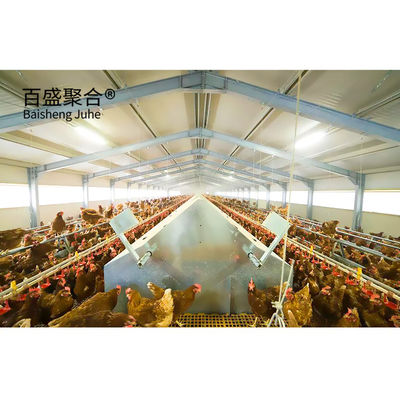 गैल्वेनाइज्ड ए प्रकार चिकन पिंजरे परत ISO9001 2008/CE/BV प्रमाणन के साथ पोल्ट्री