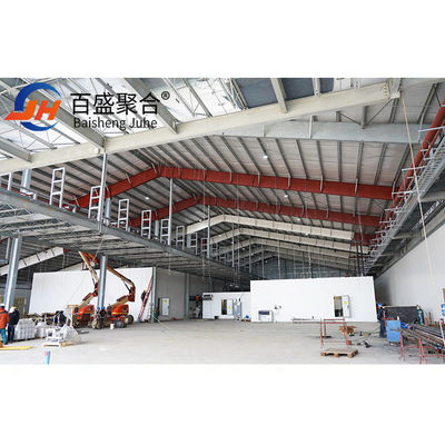 वाणिज्यिक क़िंगदाओ स्टील संरचना मानक AiSi आधुनिक Pre Fab I निर्माण के लिए बीम