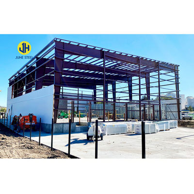 वाणिज्यिक क़िंगदाओ स्टील संरचना मानक AiSi आधुनिक Pre Fab I निर्माण के लिए बीम
