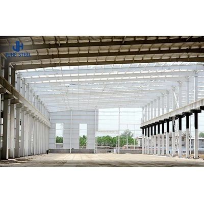 औद्योगिक भवन प्रकाश इस्पात संरचना निर्माण कार्यशाला Q235 Q355B ग्रेड के साथ