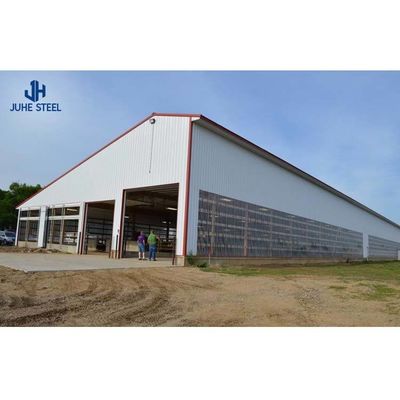Steel Structure Piggery House Design for Pig Farming Tolerance ± 1% एमटीएस ड्राइंग डिजाइन