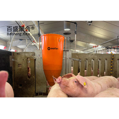 Steel Structure Piggery House Design for Pig Farming Tolerance ± 1% एमटीएस ड्राइंग डिजाइन