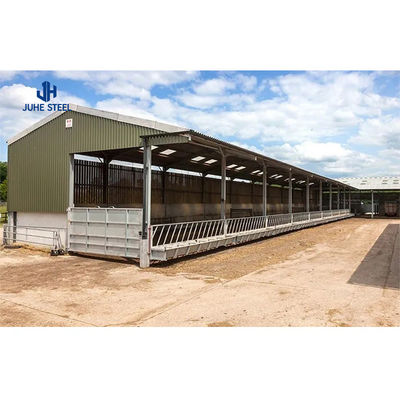 Q235B/Q345B Low Carbon Steel Metal Pole Barn for Livestock Panels and Dairy Cow House - पशुधन पैनलों और डेयरी गायों के घर के लिए कम कार्बन स्टील धातु पोल बर्न