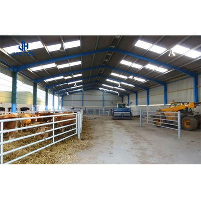 Q235B/Q345B Low Carbon Steel Metal Pole Barn for Livestock Panels and Dairy Cow House - पशुधन पैनलों और डेयरी गायों के घर के लिए कम कार्बन स्टील धातु पोल बर्न
