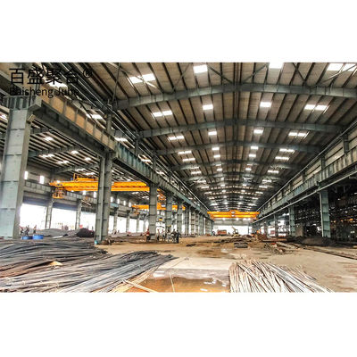 Q235B/Q345B कार्यात्मक और टिकाऊ रसद वाणिज्यिक भवन के लिए इस्पात संरचना