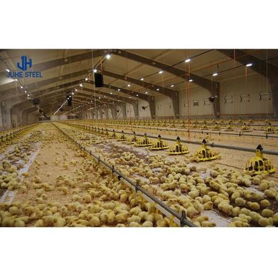 पूर्वनिर्मित इस्पात संरचना हे शेड किट Q235/Q235B/Q355/Q355B