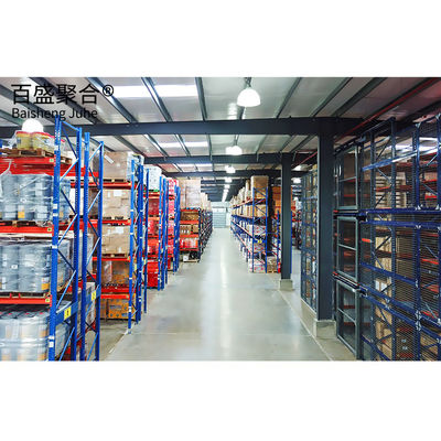 Prefab Buildings Prices Steel Mobile Warehouse निर्माण सामग्री सहिष्णुता ± 1%