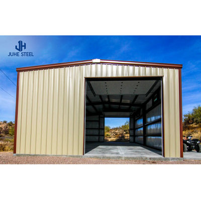 Metal Structure 2 Car Garage Shelter for Outdoor Steel Structural Steel Frame Workshop धातु संरचना 2 कार गैरेज आश्रय आउटडोर स्टील संरचनात्मक स्टील फ्रेम कार्यशाला