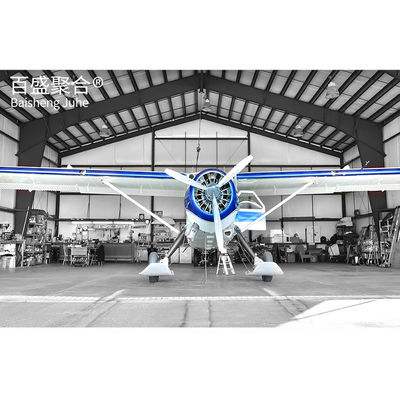 Steel Fabrication Buildings Fabrication Shed Seismic And Wind Resistant High Rise Hangar स्टील फैब्रिकेशन बिल्डिंग्स फैब्रिकेशन शेड भूकंप प्रतिरोधी और हवा प्रतिरोधी उच्च वृद्धि हैंगर