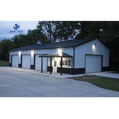 Q235 Q355B Grade Steel Structure Car Garage Prefabricated Garage for Parking Solution कार गैरेज के लिए पूर्वनिर्मित गैरेज