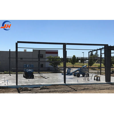 Prefabricated Steel Structure Warehouse with Punching Processing Service GB मानक के साथ पूर्वनिर्मित स्टील संरचना भंडारण