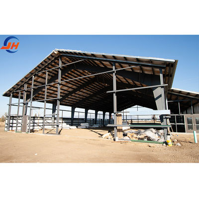 Building Materials Modern Steel Structure Warehouse with 1000 Square Meter Capacity बिल्डिंग मटेरियल्स आधुनिक स्टील संरचना गोदाम 1000 वर्ग मीटर क्षमता के साथ